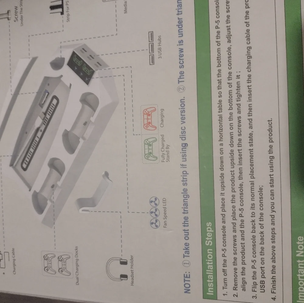 PS5 cooling station